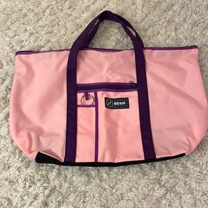 Noah pink/purple cordura tote